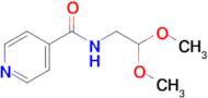 N-(2,2-Dimethoxyethyl)isonicotinamide