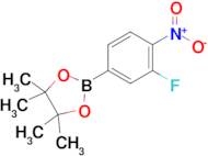 2-(3-Fluoro-4-nitrophenyl)-4,4,5,5-tetramethyl-1,3,2-dioxaborolane