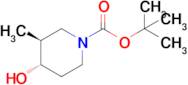 tert-Butyl (3S,4S)-4-hydroxy-3-methylpiperidine-1-carboxylate