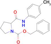 Benzyl 2-(p-tolylcarbamoyl)pyrrolidine-1-carboxylate