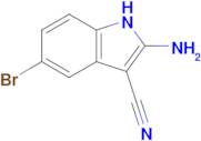 2-amino-5-bromo-1H-indole-3-carbonitrile