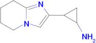 2-(5,6,7,8-Tetrahydroimidazo[1,2-a]pyridin-2-yl)cyclopropan-1-amine