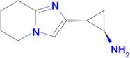 (1R,2R)-2-(5,6,7,8-Tetrahydroimidazo[1,2-a]pyridin-2-yl)cyclopropan-1-amine