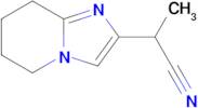 2-(5,6,7,8-Tetrahydroimidazo[1,2-a]pyridin-2-yl)propanenitrile