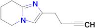 2-(But-3-yn-1-yl)-5,6,7,8-tetrahydroimidazo[1,2-a]pyridine
