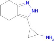 2-(4,5,6,7-tetrahydro-2H-indazol-3-yl)cyclopropan-1-amine