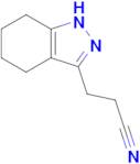 3-(4,5,6,7-Tetrahydro-1H-indazol-3-yl)propanenitrile