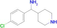 (4-Chlorophenyl)(piperidin-4-yl)methanamine