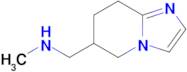 N-Methyl-1-(5,6,7,8-tetrahydroimidazo[1,2-a]pyridin-6-yl)methanamine