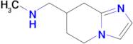 N-Methyl-1-(5,6,7,8-tetrahydroimidazo[1,2-a]pyridin-7-yl)methanamine