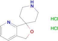 5H-Spiro[furo[3,4-b]pyridine-7,4'-piperidine] dihydrochloride