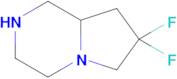 7,7-Difluorooctahydropyrrolo[1,2-a]pyrazine