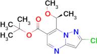 tert-Butyl (S)-2-chloro-7-(1-methoxyethyl)pyrazolo[1,5-a]pyrimidine-6-carboxylate