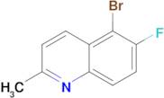 5-Bromo-6-fluoro-2-methylquinoline