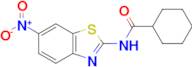 N-(6-Nitro-2-benzothiazolyl)cyclohexanecarboxamide