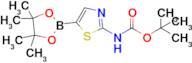 tert-Butyl (5-(4,4,5,5-tetramethyl-1,3,2-dioxaborolan-2-yl)thiazol-2-yl)carbamate