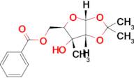 ((3aR,5R,6R,6aR)-6-Hydroxy-2,2,6-trimethyltetrahydrofuro[2,3-d][1,3]dioxol-5-yl)methyl benzoate