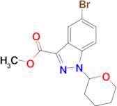 Methyl 5-bromo-1-(tetrahydro-2H-pyran-2-yl)-1H-indazole-3-carboxylate