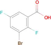 3-Bromo-2,5-difluorobenzoic acid