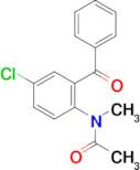 N-(2-Benzoyl-4-chlorophenyl)-N-methylacetamide