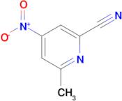 6-Methyl-4-nitropyridine-2-carbonitrile