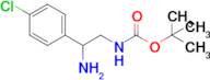 tert-Butyl (2-amino-2-(4-chlorophenyl)ethyl)carbamate