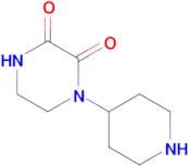 1-(Piperidin-4-yl)piperazine-2,3-dione