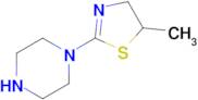 5-Methyl-2-(piperazin-1-yl)-4,5-dihydrothiazole