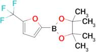 4,4,5,5-Tetramethyl-2-(5-(trifluoromethyl)furan-2-yl)-1,3,2-dioxaborolane