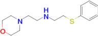 2-Morpholino-N-[2-(phenylthio)ethyl]ethan-1-amine