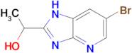 1-{6-bromo-1H-imidazo[4,5-b]pyridin-2-yl}ethan-1-ol