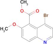 Methyl 4-bromo-6-methoxyquinoline-5-carboxylate