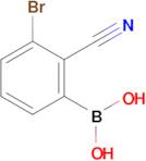(3-Bromo-2-cyanophenyl)boronic acid