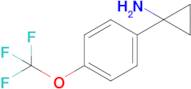 1-(4-(Trifluoromethoxy)phenyl)cyclopropan-1-amine