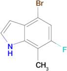 4-Bromo-6-fluoro-7-methyl-1H-indole