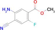 Methyl 5-amino-4-cyano-2-fluorobenzoate