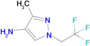 3-Methyl-1-(2,2,2-trifluoroethyl)-1H-pyrazol-4-amine