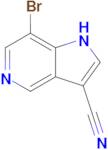 7-Bromo-1H-pyrrolo[3,2-c]pyridine-3-carbonitrile