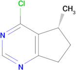 (R)-4-Chloro-5-methyl-6,7-dihydro-5H-cyclopenta[d]pyrimidine