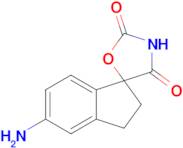 5-Amino-2,3-dihydrospiro[indene-1,5'-oxazolidine]-2',4'-dione