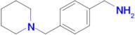 (4-(Piperidin-1-ylmethyl)phenyl)methanamine