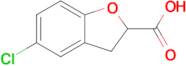 5-Chloro-2,3-dihydrobenzofuran-2-carboxylic acid