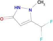 5-(Difluoromethyl)-1-methyl-1,2-dihydro-3H-pyrazol-3-one