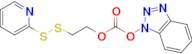 1H-Benzo[d][1,2,3]triazol-1-yl (2-(pyridin-2-yldisulfanyl)ethyl) carbonate