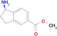 Methyl (R)-1-amino-2,3-dihydro-1H-indene-5-carboxylate