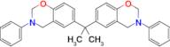 6,6'-(Propane-2,2-diyl)bis(3-phenyl-3,4-dihydro-2H-benzo[e][1,3]oxazine)