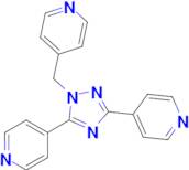 4,4'-(1-(Pyridin-4-ylmethyl)-1H-1,2,4-triazole-3,5-diyl)dipyridine