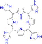 2,7,12,17-tetrakis(1H-imidazol-4-yl)-21,22,23,24-tetraazapentacyclo[16.2.1.1³,⁶.1⁸,¹¹.1¹³,¹⁶]tet...