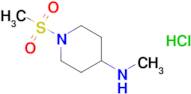 N-Methyl-1-(methylsulfonyl)piperidin-4-amine hydrochloride