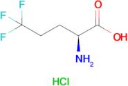 (S)-2-Amino-5,5,5-trifluoropentanoic acid hydrochloride